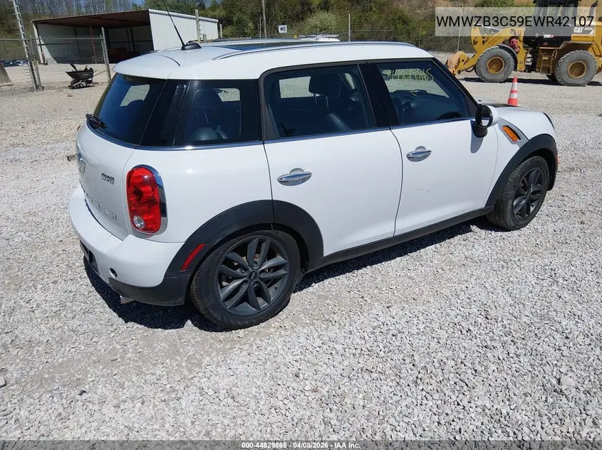 WMWZB3C59EWR42107 2014 Mini Countryman Cooper