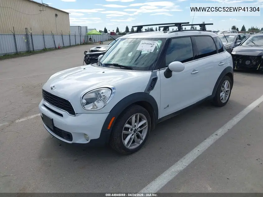 2014 Mini Countryman Cooper S VIN: WMWZC5C52EWP41304 Lot: 44946069