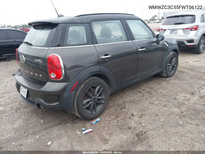 WMWZC3C55FWT06122 2015 Mini Countryman Cooper S