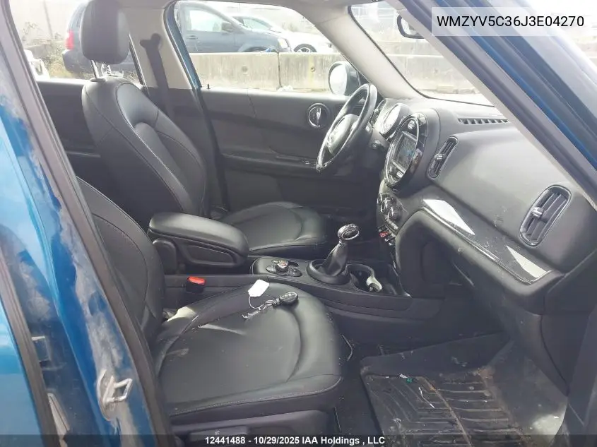 WMZYV5C36J3E04270 2018 Mini Countryman Cooper