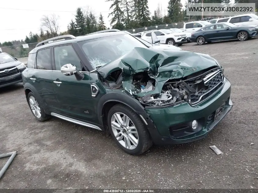 WMZYT5C3XJ3D82392 2018 Mini Countryman Cooper S
