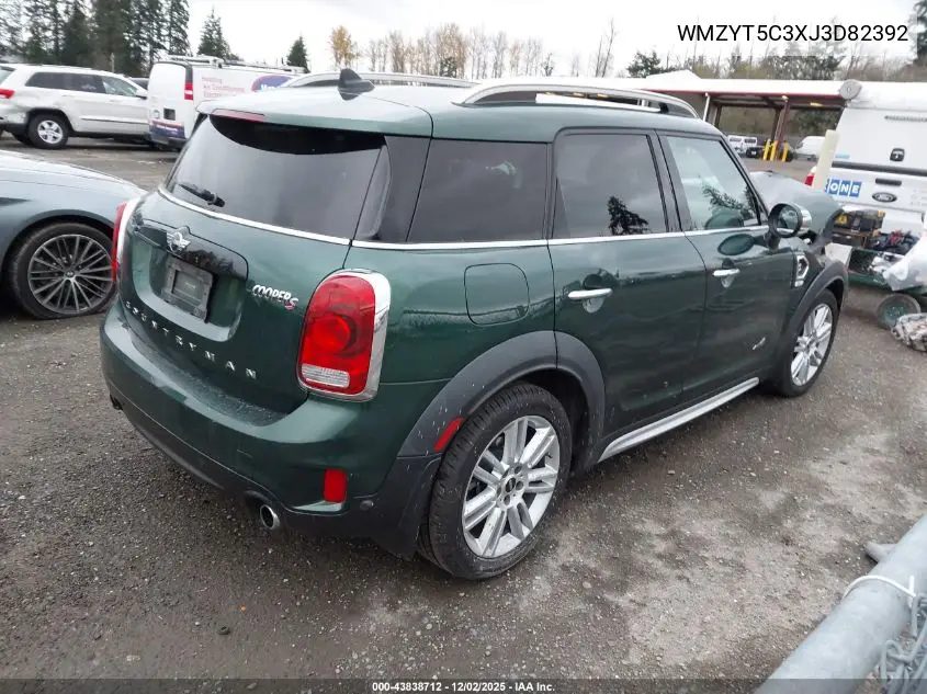 WMZYT5C3XJ3D82392 2018 Mini Countryman Cooper S