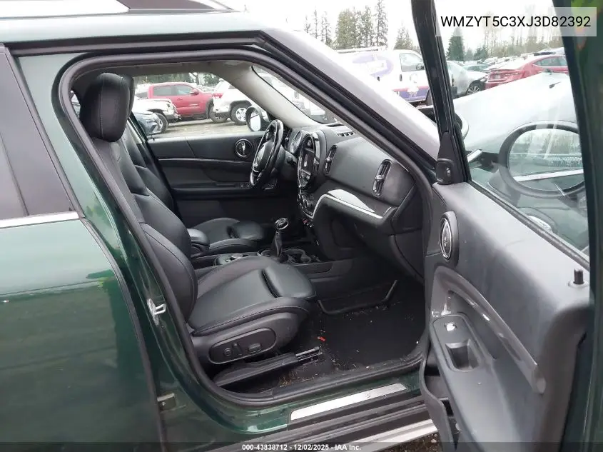 WMZYT5C3XJ3D82392 2018 Mini Countryman Cooper S