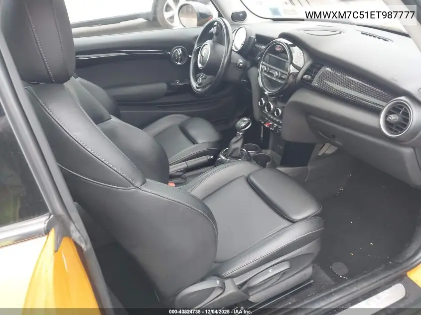 WMWXM7C51ET987777 2014 Mini Hardtop Cooper S