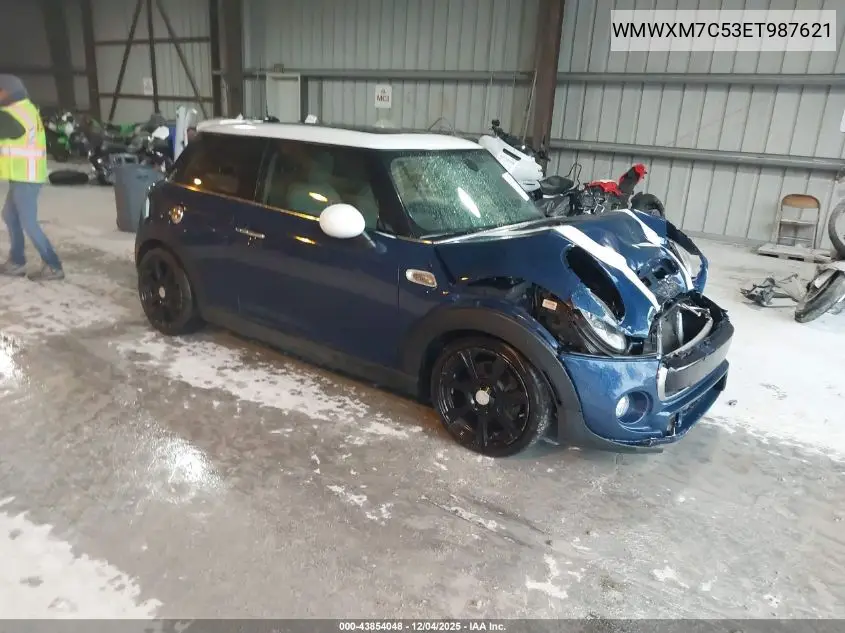 WMWXM7C53ET987621 2014 Mini Hardtop Cooper S