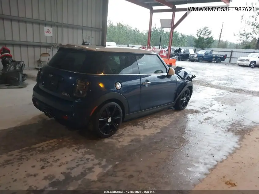 WMWXM7C53ET987621 2014 Mini Hardtop Cooper S