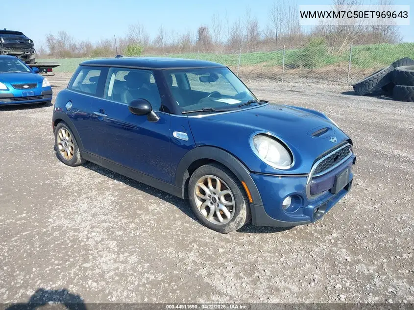 2014 Mini Hardtop Cooper S VIN: WMWXM7C50ET969643 Lot: 44911690