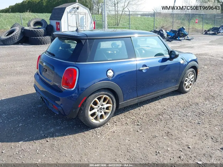 2014 Mini Hardtop Cooper S VIN: WMWXM7C50ET969643 Lot: 44911690