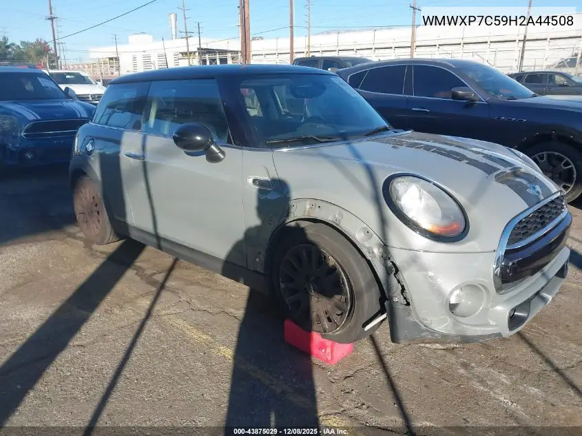 WMWXP7C59H2A44508 2017 Mini Hardtop Cooper S