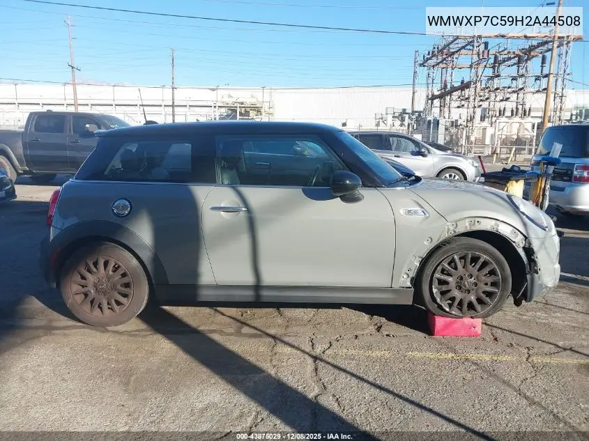 WMWXP7C59H2A44508 2017 Mini Hardtop Cooper S