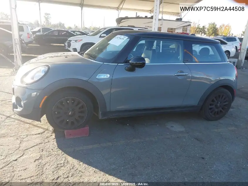 WMWXP7C59H2A44508 2017 Mini Hardtop Cooper S