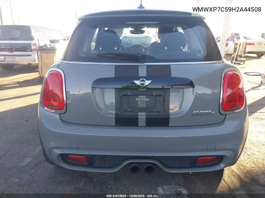 WMWXP7C59H2A44508 2017 Mini Hardtop Cooper S