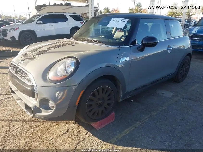 WMWXP7C59H2A44508 2017 Mini Hardtop Cooper S