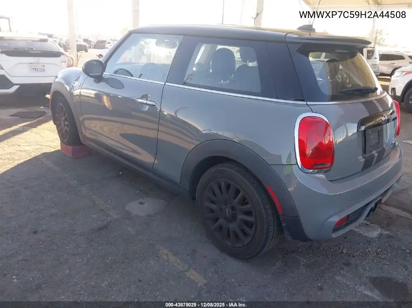WMWXP7C59H2A44508 2017 Mini Hardtop Cooper S