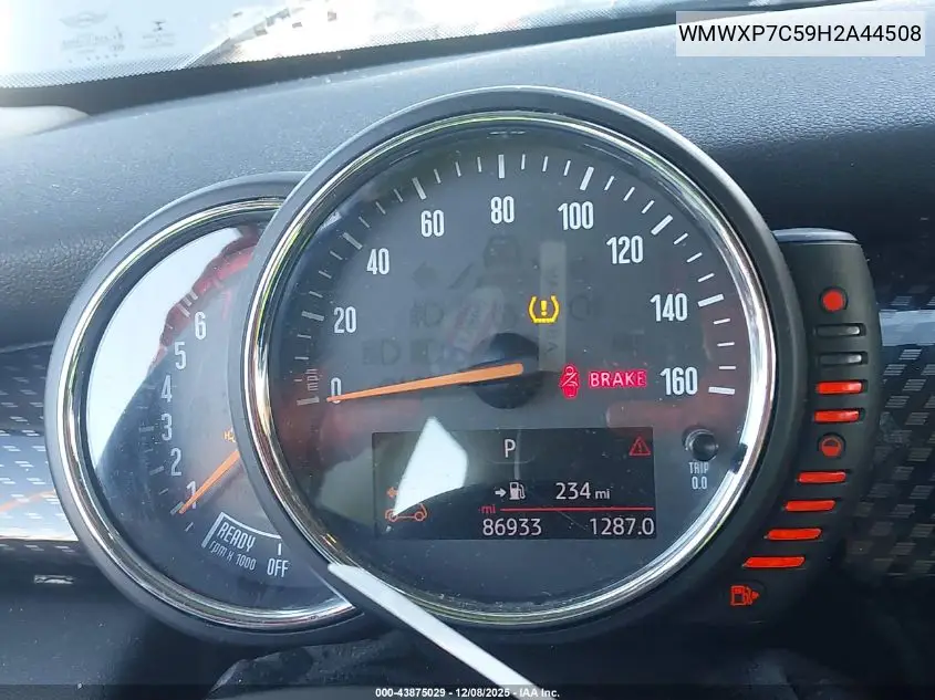 WMWXP7C59H2A44508 2017 Mini Hardtop Cooper S