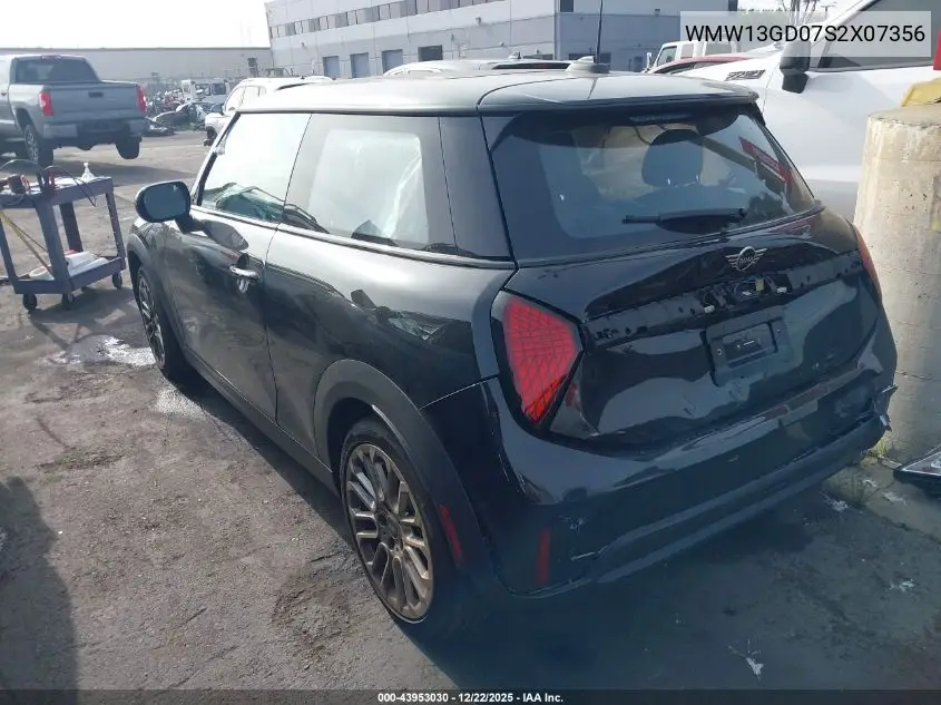 WMW13GD07S2X07356 2025 Mini Hardtop Cooper
