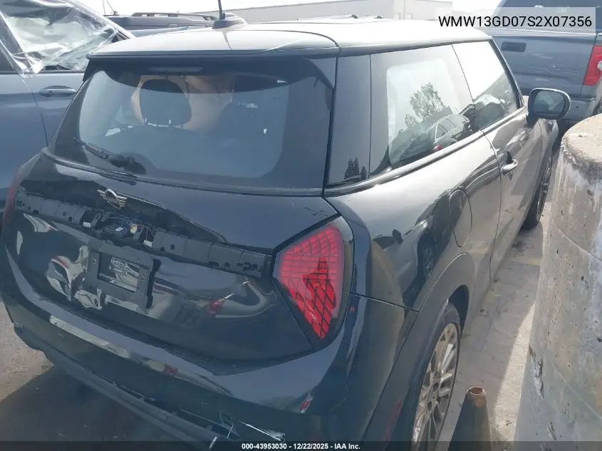 WMW13GD07S2X07356 2025 Mini Hardtop Cooper