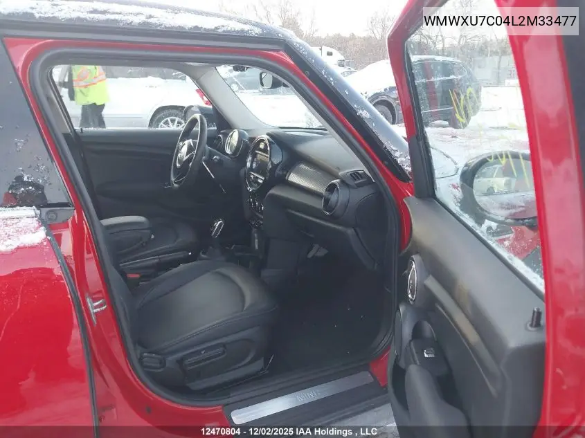 WMWXU7C04L2M33477 2020 Mini 5 Door Cooper