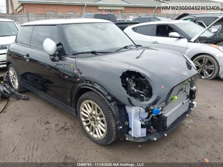 WMW23GD04S2W53406 2025 Mini 3 Door Cooper S