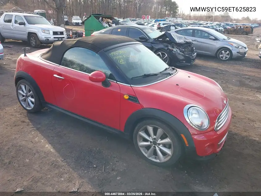 WMWSY1C59ET625823 2014 Mini Roadster Cooper