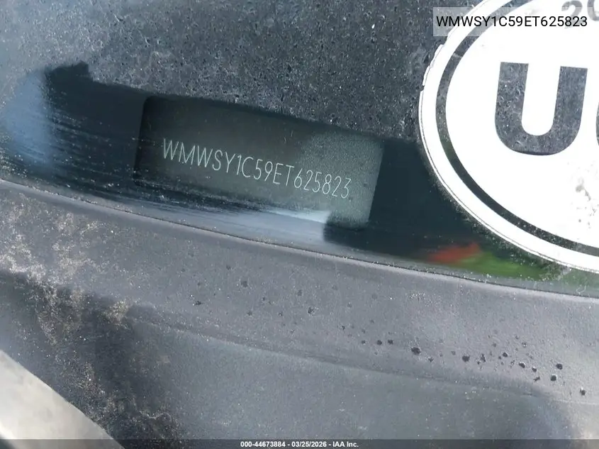 WMWSY1C59ET625823 2014 Mini Roadster Cooper