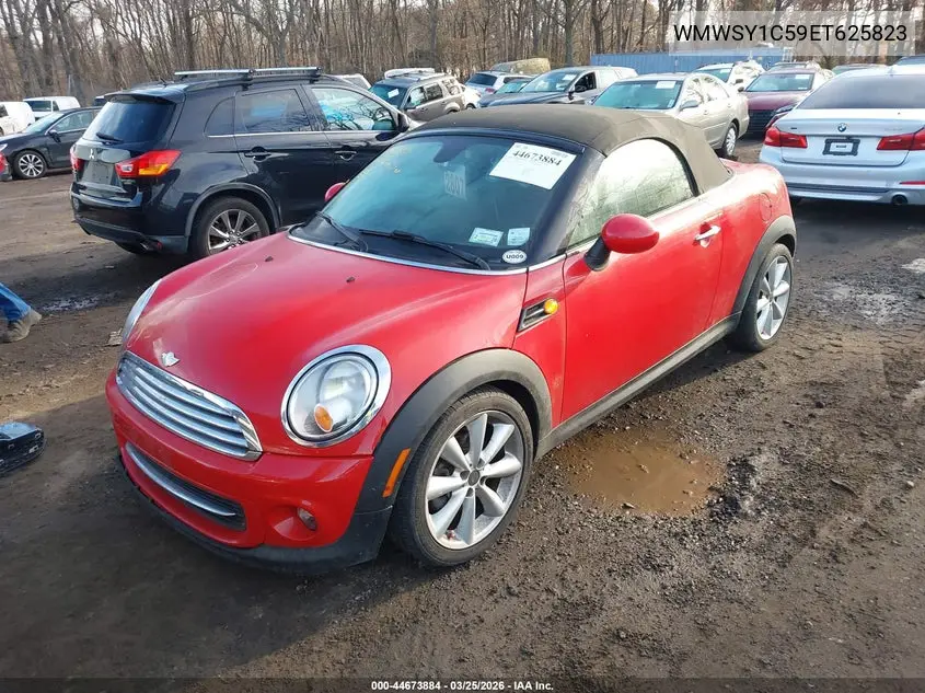 WMWSY1C59ET625823 2014 Mini Roadster Cooper
