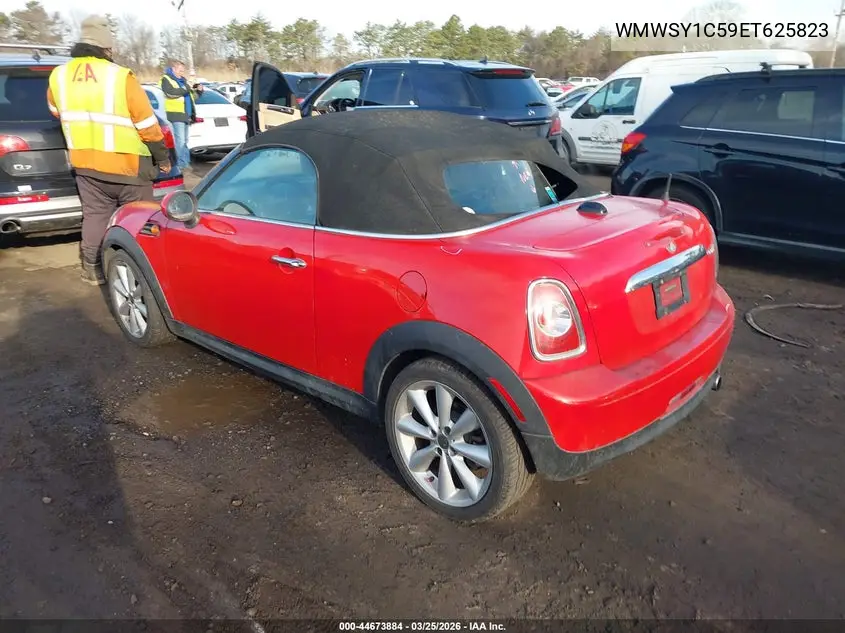 WMWSY1C59ET625823 2014 Mini Roadster Cooper