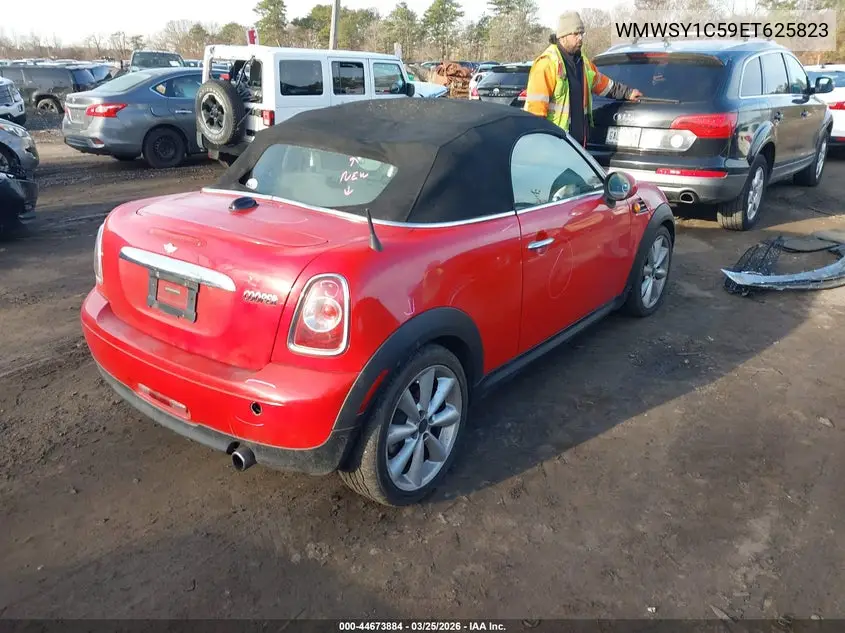 WMWSY1C59ET625823 2014 Mini Roadster Cooper