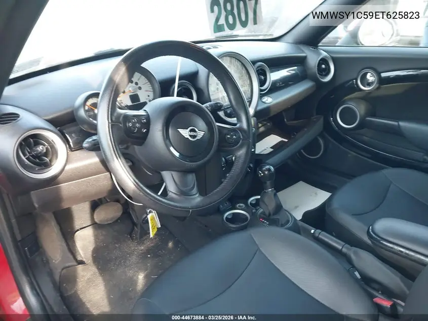 WMWSY1C59ET625823 2014 Mini Roadster Cooper
