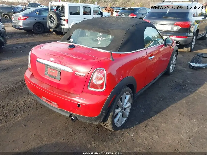 WMWSY1C59ET625823 2014 Mini Roadster Cooper