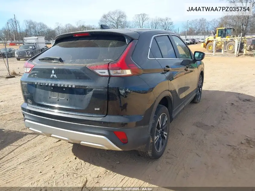 JA4ATWAA7PZ035754 2023 Mitsubishi Eclipse Cross Se S-Awc