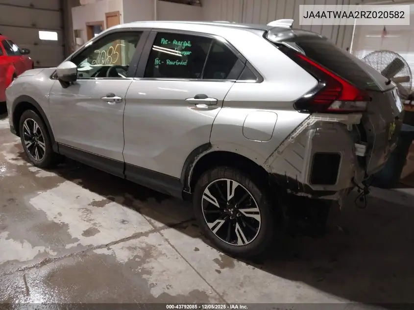 JA4ATWAA2RZ020582 2024 Mitsubishi Eclipse Cross Se S-Awc