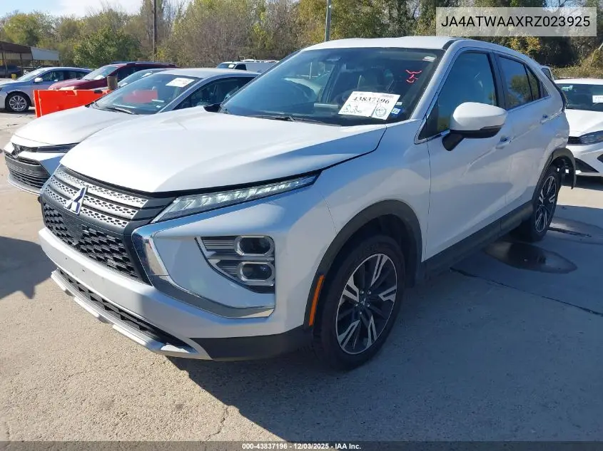 JA4ATWAAXRZ023925 2024 Mitsubishi Eclipse Cross Se S-Awc/Sel S-Awc