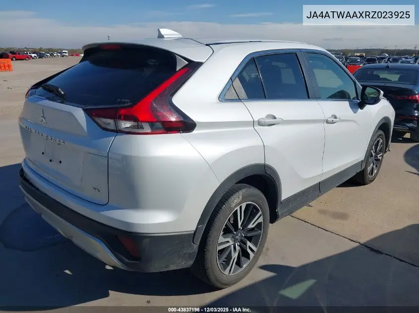 JA4ATWAAXRZ023925 2024 Mitsubishi Eclipse Cross Se S-Awc/Sel S-Awc