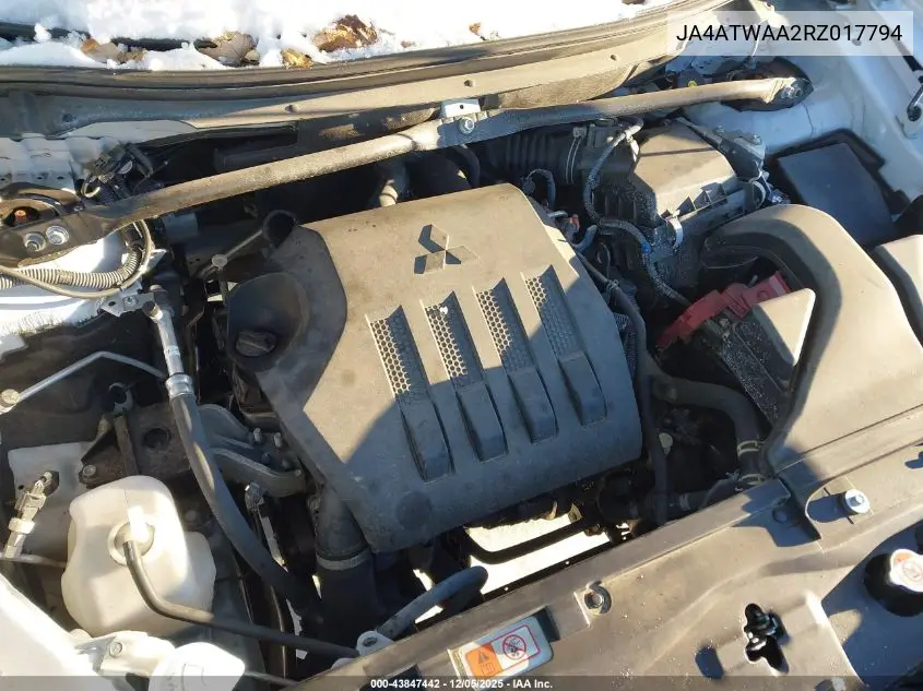 JA4ATWAA2RZ017794 2024 Mitsubishi Eclipse Cross Se S-Awc/Sel S-Awc