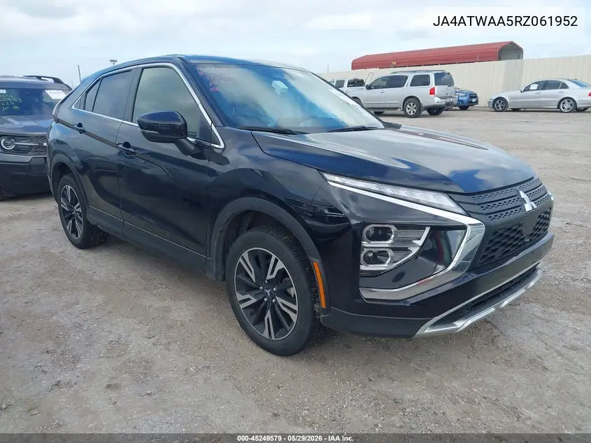 2024 Mitsubishi Eclipse Cross Se S-Awc/Sel S-Awc VIN: JA4ATWAA5RZ061952 Lot: 45249579