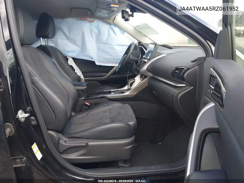2024 Mitsubishi Eclipse Cross Se S-Awc/Sel S-Awc VIN: JA4ATWAA5RZ061952 Lot: 45249579