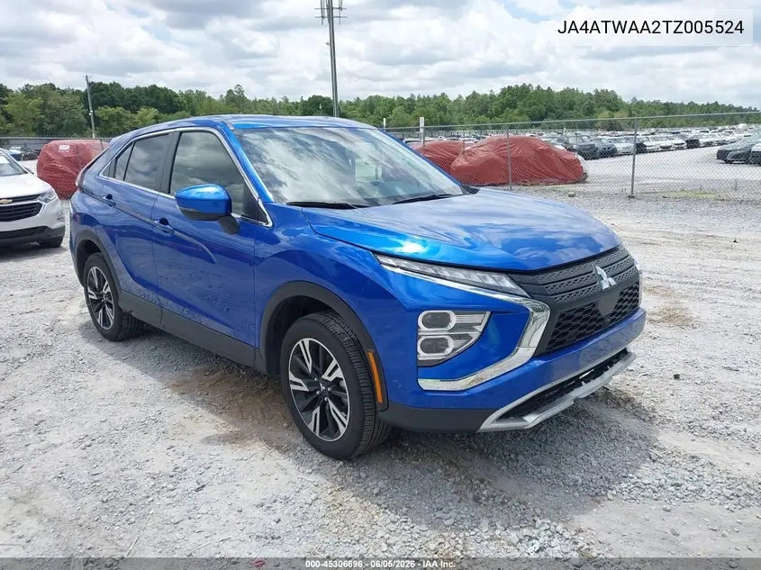 2026 Mitsubishi Eclipse Cross Black Edition S-Awc/Se S-Awc/Sel S-Awc VIN: JA4ATWAA2TZ005524 Lot: 45306696