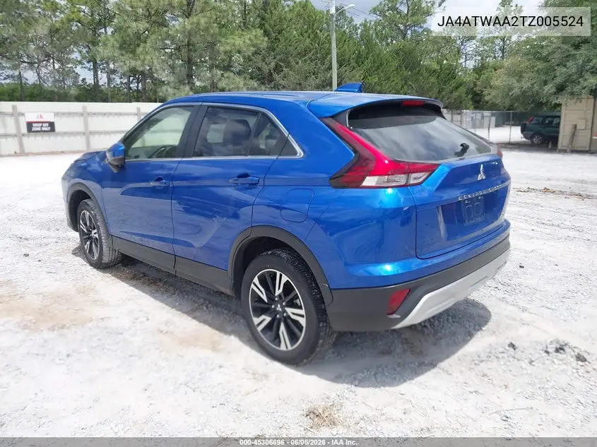 2026 Mitsubishi Eclipse Cross Black Edition S-Awc/Se S-Awc/Sel S-Awc VIN: JA4ATWAA2TZ005524 Lot: 45306696