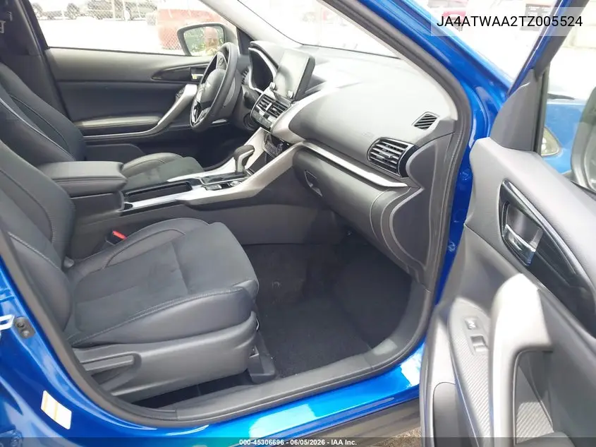 2026 Mitsubishi Eclipse Cross Black Edition S-Awc/Se S-Awc/Sel S-Awc VIN: JA4ATWAA2TZ005524 Lot: 45306696
