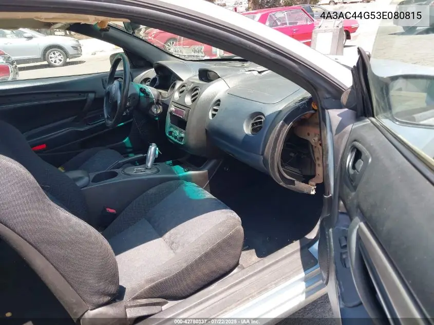 2003 Mitsubishi Eclipse Gs VIN: 4A3AC44G53E080815 Lot: 42780337