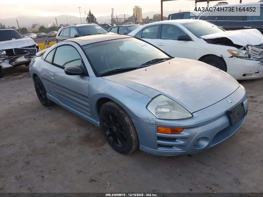 4A3AC74H73E164452 2003 Mitsubishi Eclipse Gts