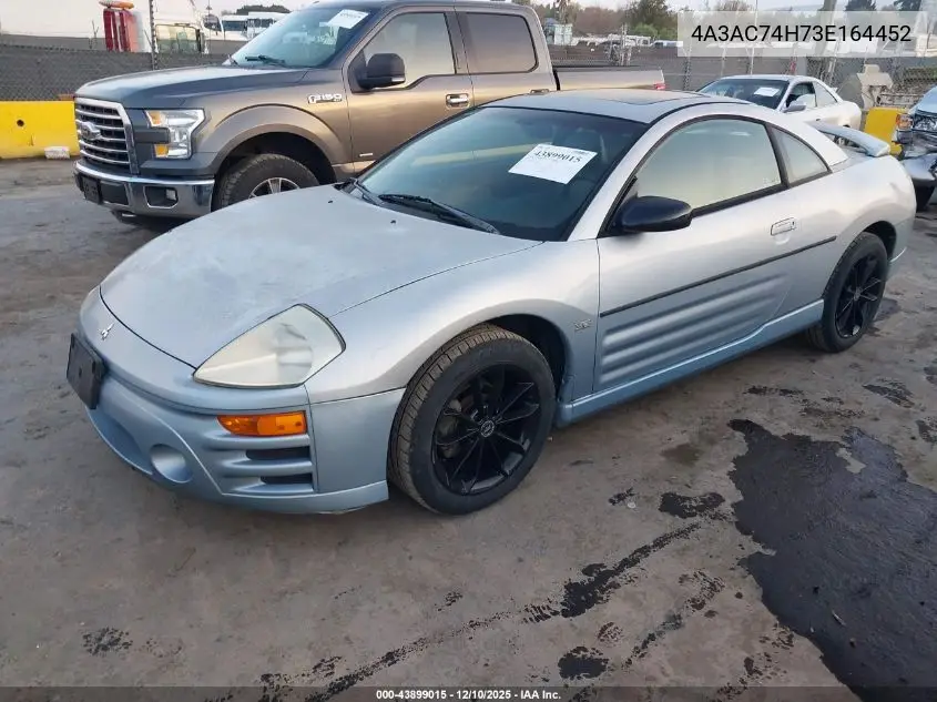 4A3AC74H73E164452 2003 Mitsubishi Eclipse Gts