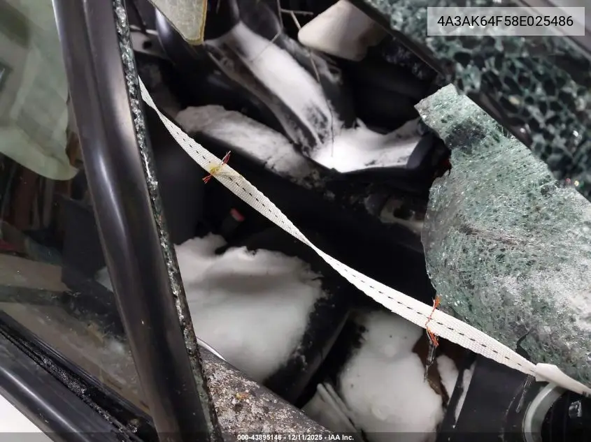 4A3AK64F58E025486 2008 Mitsubishi Eclipse Gs/Se
