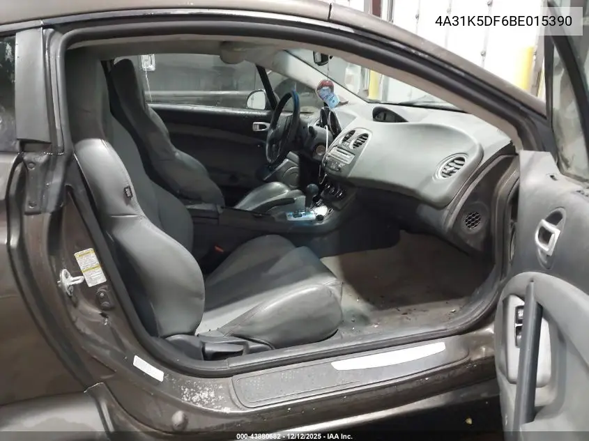 4A31K5DF6BE015390 2011 Mitsubishi Eclipse Gs/Gs Sport