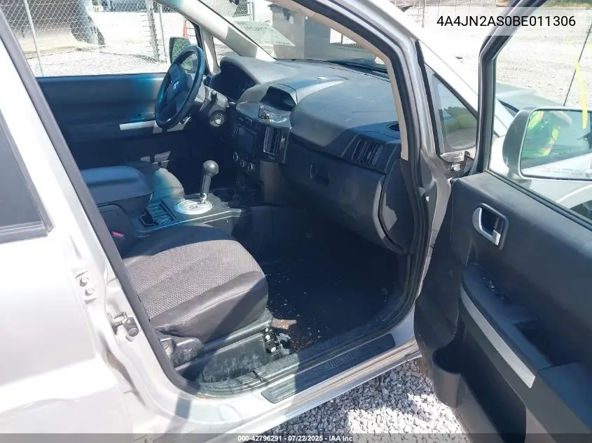 2011 Mitsubishi Endeavor VIN: 4A4JN2AS0BE011306 Lot: 42796291
