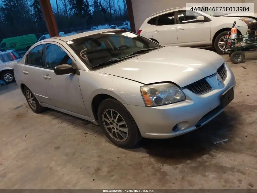 4A3AB46F75E013904 2005 Mitsubishi Galant Es/Se