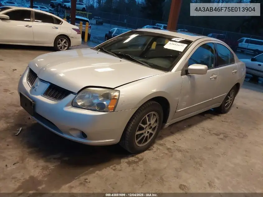4A3AB46F75E013904 2005 Mitsubishi Galant Es/Se