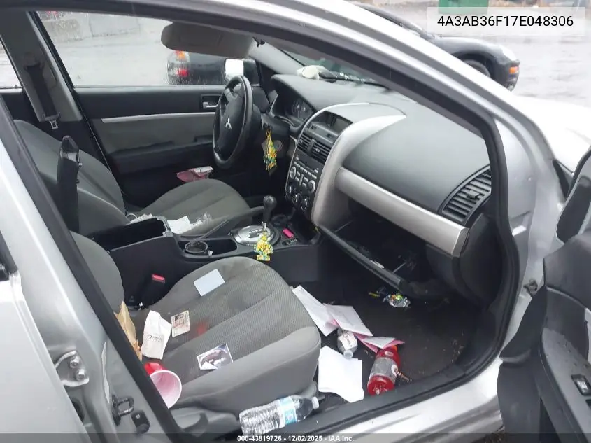 4A3AB36F17E048306 2007 Mitsubishi Galant Es/Se