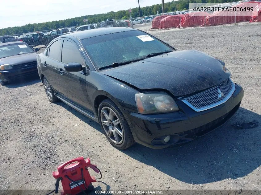 2010 Mitsubishi Galant Es/Se VIN: 4A32B3FFXAE006499 Lot: 40330730